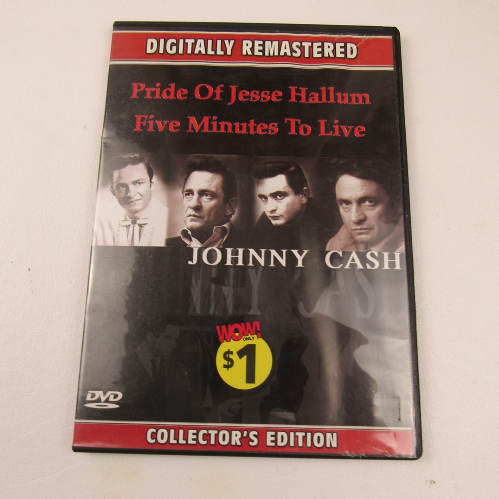 Johnny Cash Digitally Remastered DVD Pride Of Jesse‎ Hallum Movie